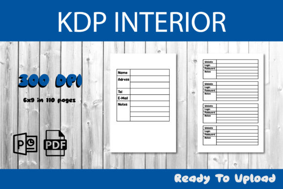 Download Password KDP Interior - Ready to Upload - Ready to upload Collection