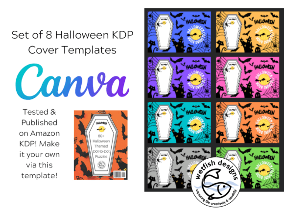 Download Amazon KDP Halloween Coloring Book Cover - Amazon Collection
