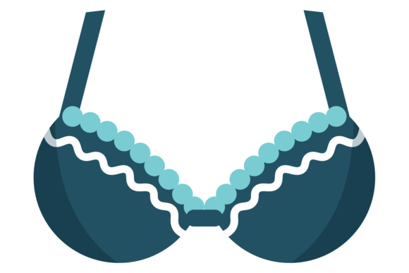 Download Textile Bra Icon. Female Lingerie Fashio - Textile Collection